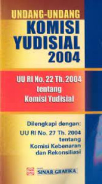 Undang-Undang Komisi Yudisial 2004