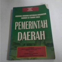 Undang-Undang Pemerintah Daerah