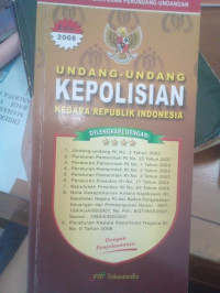 Undang-undang Kepolisian Negara Republik Indonesia