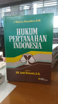 Hukum Pertanian Indonesia