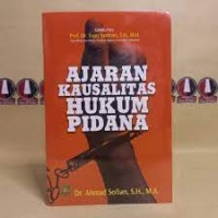 ajaran kausalitas hukum pidana