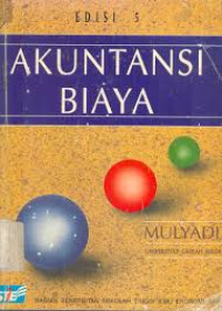 Akuntansi Biaya edisi 5