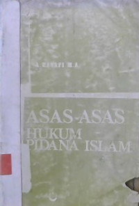 Asas-Asas Hukum Pidana Islam