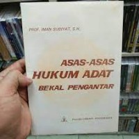 Asas -asas hukum, adat bekal pengantar