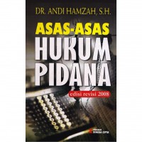 Asas-Asas Hukum Pidana