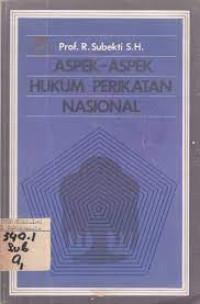 Aspek-aspek hukum perikatan nasional