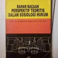 Bahan bacaan perspektif teoritis dalam sosiologi hukum