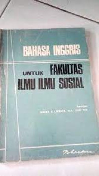 Bahasa inggris untuk Fakultas ilmu ilmu sosial