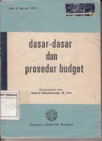 Dasar-dasar prosedur budget