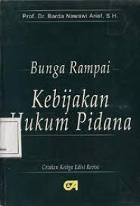 bunga rampai kebijakan hukum pidana