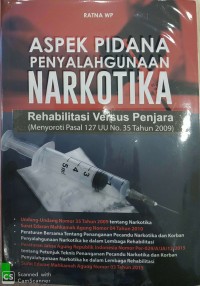 Image of Aspek Pidana Penyalahgunaan Narkotika