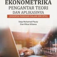 Image of Ekonometrika pengantar teori dan aplikasinya