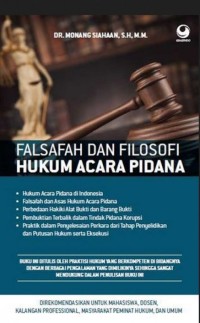 Image of Falsafah Dan Filosofi Hukum Acara Pidana