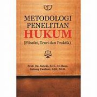 Image of metodologi penelitian hukum