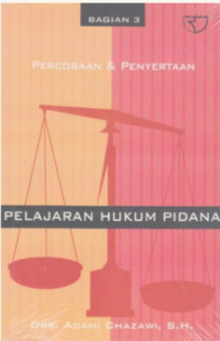 Image of Pelajaran Hukum Pidana