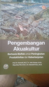 Image of Pengmbangan akuakurtur