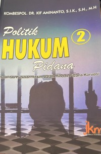 Image of Politik Hukum pidana 2