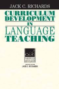 Curriculum Devalopment in language teaching