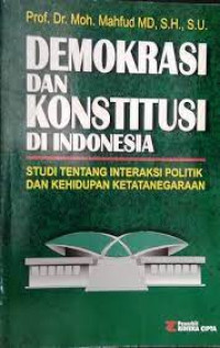 Demokrasi dan konstitusi di indonesia