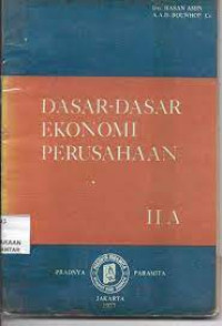Dasar-dasar ekonomi perusahaan