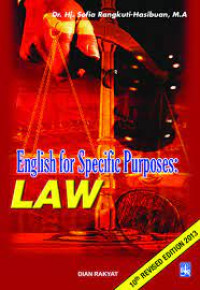 English For Specfic purposes LAw