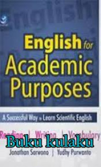 English for academic purposes : A successful way to learn scientific english