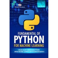 fundamental of Python ( for machine learning)