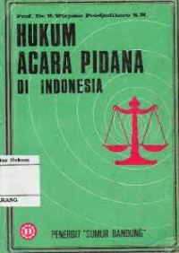 Hukum acara pidana indonesia