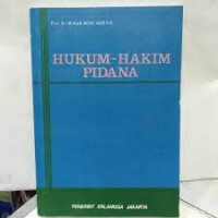 hukum hakim pidana