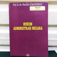 Hukum administrasi negara