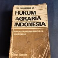 Hukum Agraria Indonesia