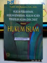 Hukum perkawinan,hukum kewarisan,hukum acara peradilan agama dan zakat