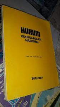 hukum kekeluargaan nasional