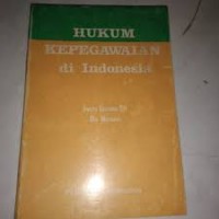 Hukum kepegawaian di indonesia