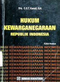 Hukum kewarganegaraan  rtepublik indonesia