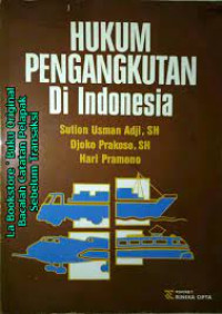 Hukum pengangkutan di indonesia