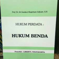 Hukum perdata : hukum benda