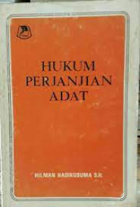 Hukum perjanjian adat