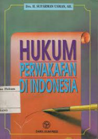 HUkum Perwakafan Di indonesia