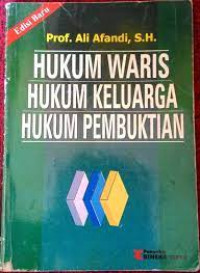 Hukum waris hukum keluarga hukum pembuktian