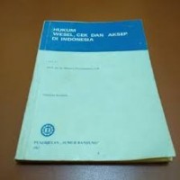 Hukum wesel ,cek dan aksep di indonesia