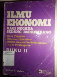 Ilmu ekonomi bagi negara sedang berkembang