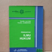 Pengantar ilmu hukum