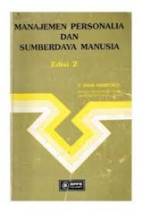 Manajemen Personalia Dan Sumberdaya Manusia