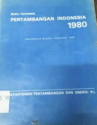 Indonesia 1980 ( an official handbook)