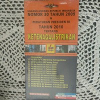 undang-undang republik indonesia nomor 20 tahun 2002 tentang ketenaga listrikan