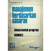 Manajemen Berdasarkan Sasaran dalam bentuk program humble