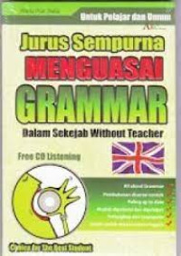 Jurus sempurna Menguasai Grammar dalam sekejab without teacher