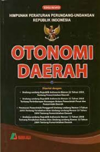 Otonomi&Pembangunan Daerah:Reformasi,Perencanaan,Strategi,dan Peluang