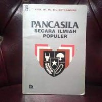 Pancasila Secara Ilmiah Populer